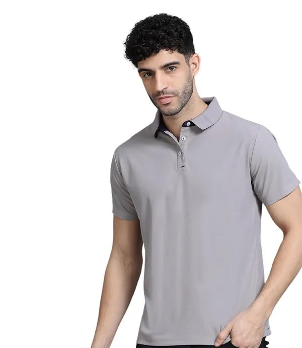 Slate_Grey_Poly_Cotton_Regular_Fit_Polo_T-Shirt_For_Men