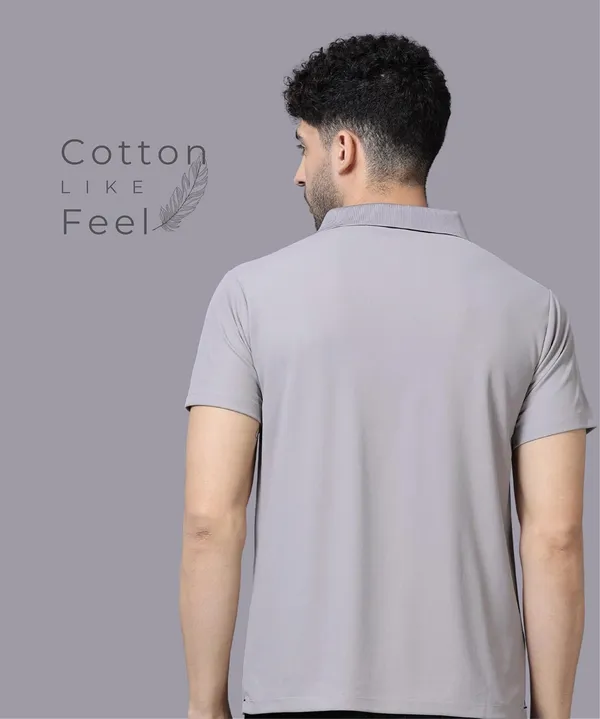 Slate_Grey_Poly_Cotton_Regular_Fit_Polo_T-Shirt_For_Men