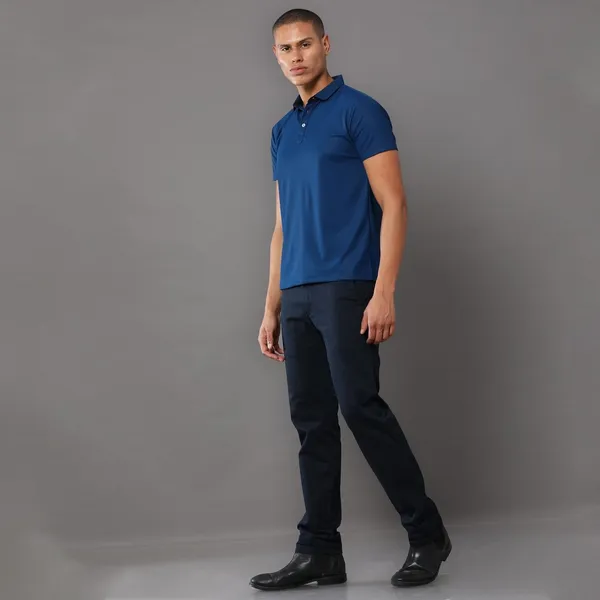 Teal_Blue_Poly_Cotton_Regular_Fit_Polo_T-Shirt_For_Men