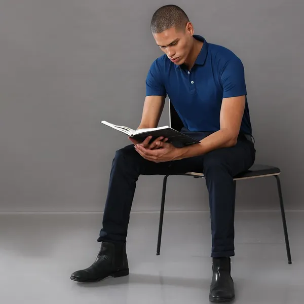 Teal_Blue_Poly_Cotton_Regular_Fit_Polo_T-Shirt_For_Men