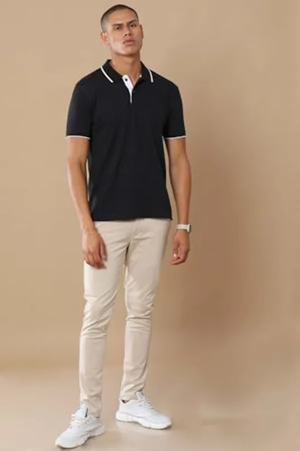 Charcoal_Melange_Regular_Fit_Collar_Polo_T_Shirt_For_Men