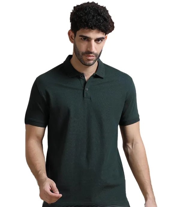Forest_Green_Regular_Fit_Collar_Polo_T_Shirt_For_Men