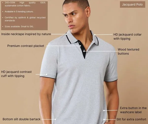 Heather_Grey_Regular_Fit_Collar_Polo_T_Shirt_For_Men