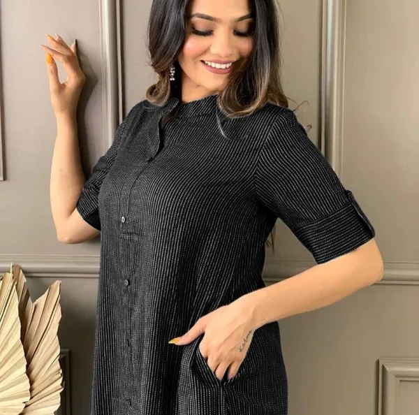 Black_Pure_Cotton_Straight_Kurta_With_Palazzo_Set_For_Women