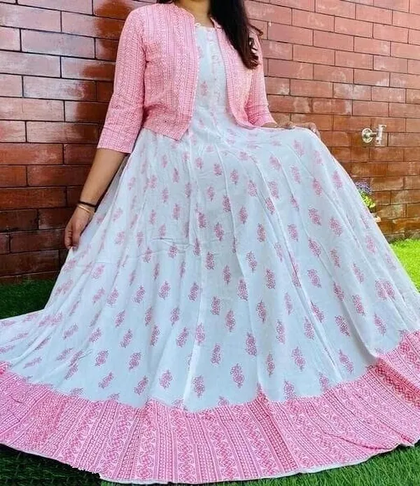Pink_Viscose_And_Rayon_Printed_Anarkali_Kurta_For_Women