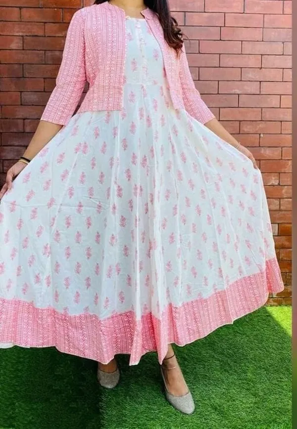 Pink_Viscose_And_Rayon_Printed_Anarkali_Kurta_For_Women