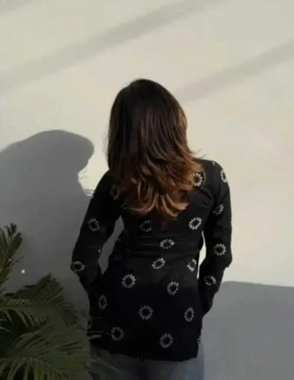 Black_Viscose_And_Rayon_Printed_Tunic_Kurta_For_Women