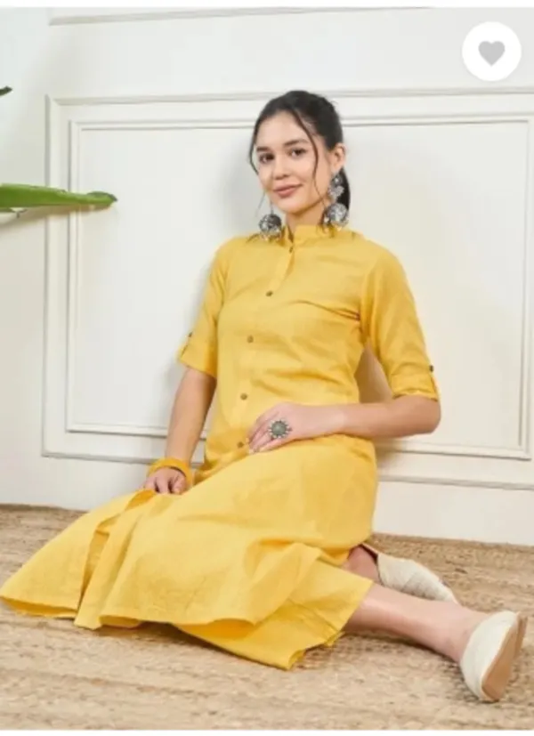 Yellow_Cotton_Straight_Kurta_With_Palazzo_Set_For_Women