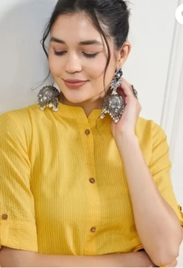 Yellow_Cotton_Straight_Kurta_With_Palazzo_Set_For_Women
