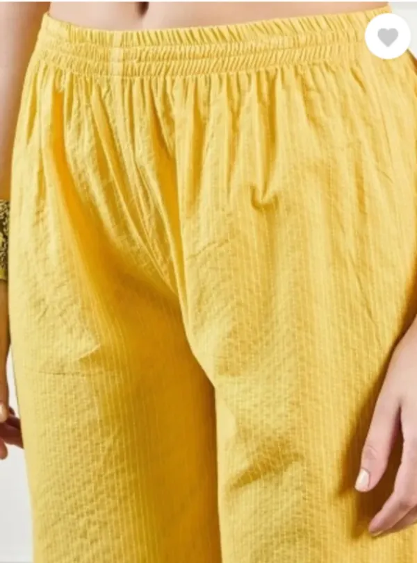 Yellow_Cotton_Straight_Kurta_With_Palazzo_Set_For_Women