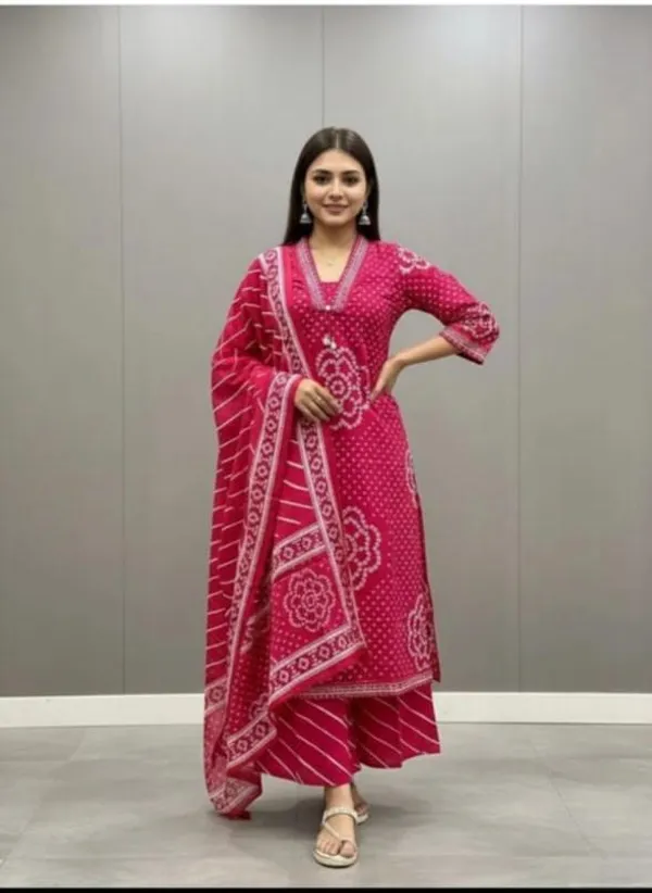 pink_bandhej_3pcs_cotton_60*60