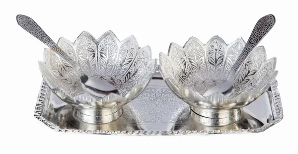 INTERNATIONAL_GIFT®_Silver_Lotus_Bowl_and_2_Packet_Natural_Holi_Gulal_Colour_with_Velvet_Box_Gift_Hamper