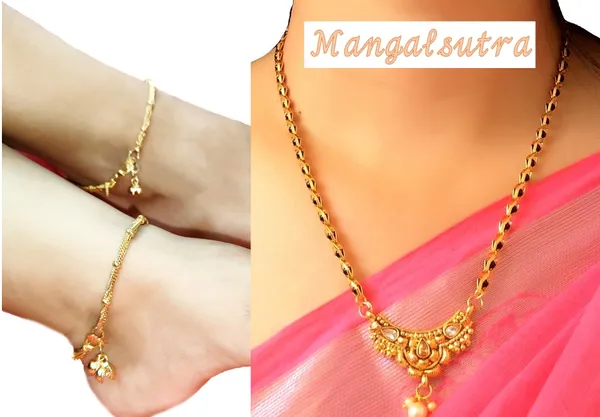 Mangalsutra anklet sales