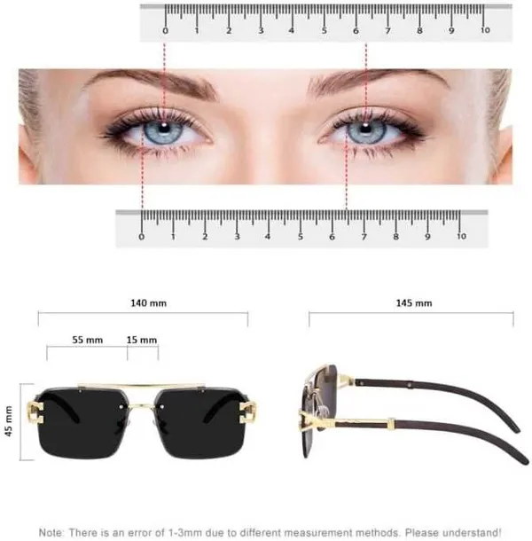 Golden_Metal_RimLess_Rectangular_Sunglasses_For_Men_&_Women