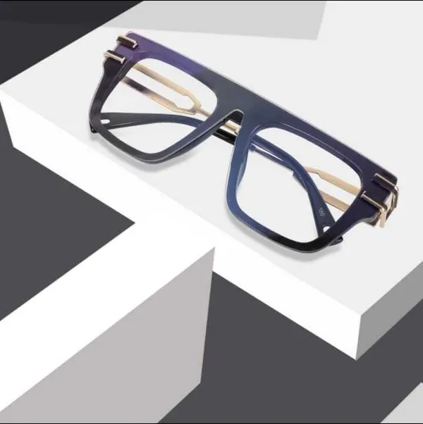 Gold_Black_Metal_RimLess_Retro_Square_Sunglasses_For_Men_&_Women