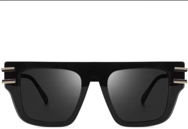Gold_Black_Metal_RimLess_Retro_Square_Sunglasses_For_Men_&_Women