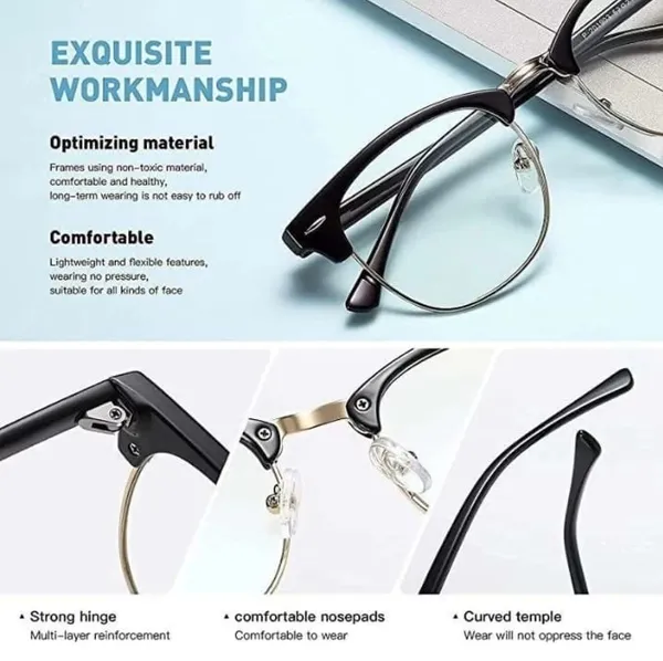 Gold_Clear_Unisex_Anti_blue_rays_goggles_for_men_and_women