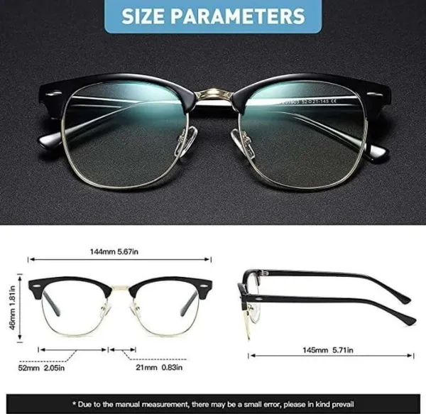 Gold_Clear_Unisex_Anti_blue_rays_goggles_for_men_and_women