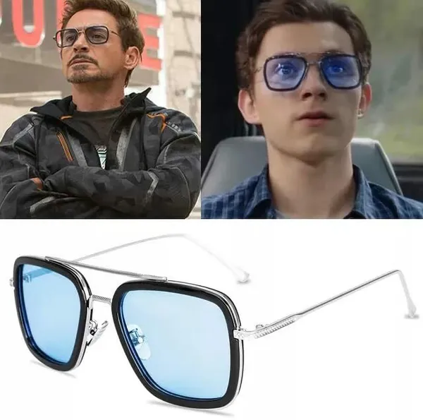 Silver_Blue_Unisex_Iron_man_sunglasses_For_men_and_Women