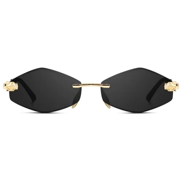 Gold_Black_Unisex_Rim-Less_Sunglasses_For_Men_and_Women