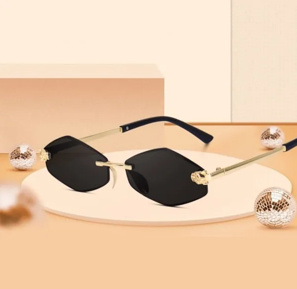Gold_Black_Unisex_Rim-Less_Sunglasses_For_Men_and_Women