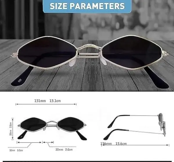 Silver_Black_unisex_Metal_frame_sunglasses_for_men_and_women