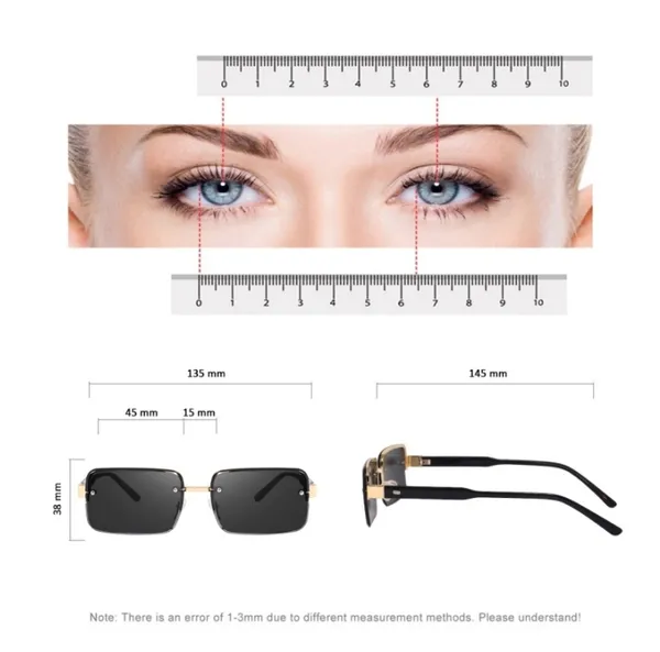 Gold_black_unisex_rimless_sunglasses_for_men_and_women