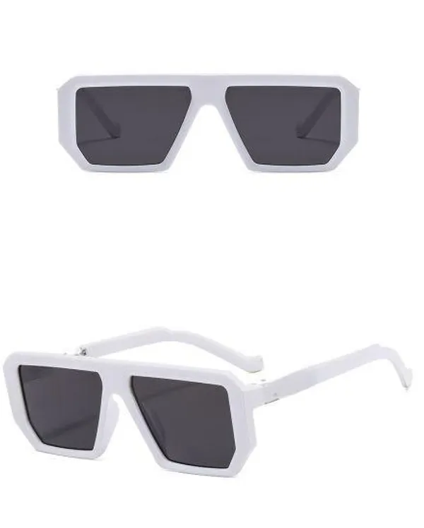 White_unisex_sunglasses_for_men_and_women