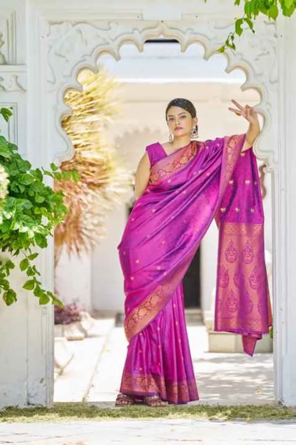 Purple_Silk_Sarees_With_Blouse_Piece_For_Women