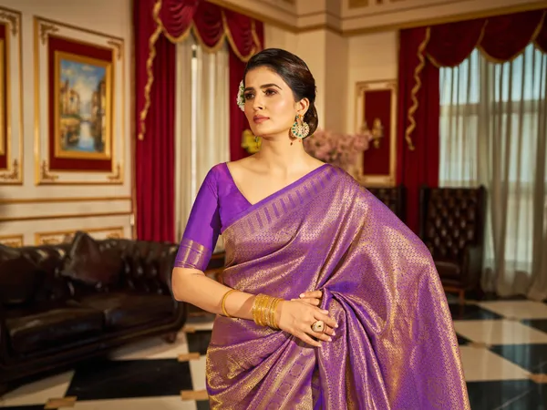 Purple_Silk_Sarees_With_Blouse_Piece_For_Women