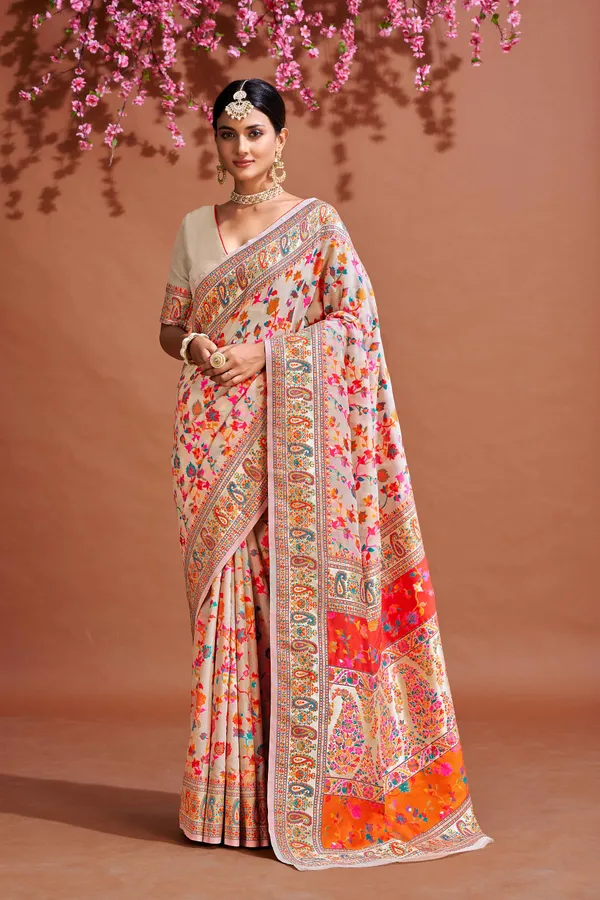 White_Cotton_Sarees_With_Blouse_Piece_For_Women