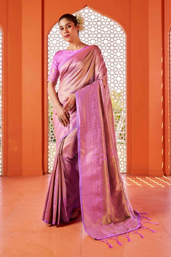 Pink_Silk_Sarees_With_Blouse_Piece_For_Women