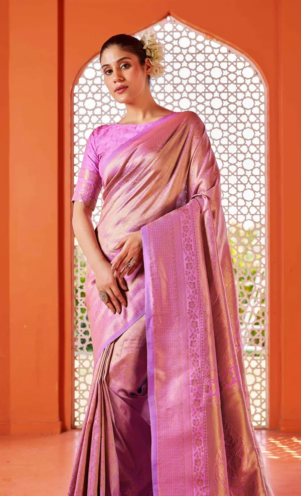 Pink_Silk_Sarees_With_Blouse_Piece_For_Women
