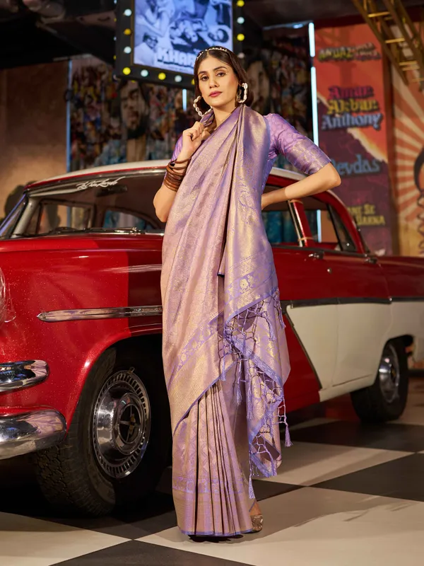 Purple_Silk_Sarees_With_Blouse_Piece_For_Women