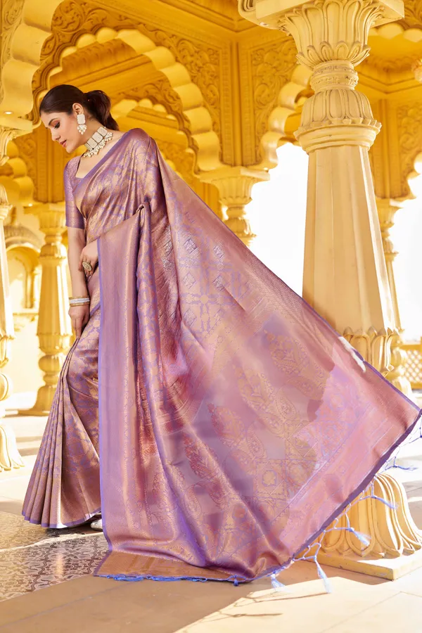 Purple_Silk_Sarees_With_Blouse_Piece_For_Women