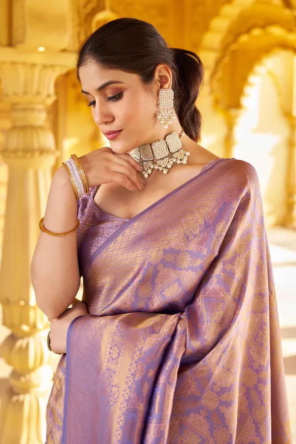 Purple_Silk_Sarees_With_Blouse_Piece_For_Women