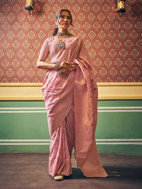 Purple_Silk_Sarees_With_Blouse_Piece_For_Women