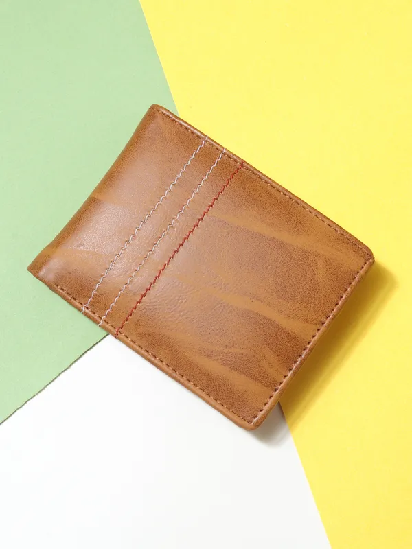 Tan_Casual,_Formal_Artificial_Leather_Wallet_For_Men