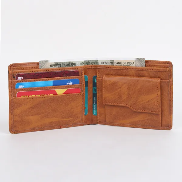 Tan_Casual,_Formal_Artificial_Leather_Wallet_For_Men