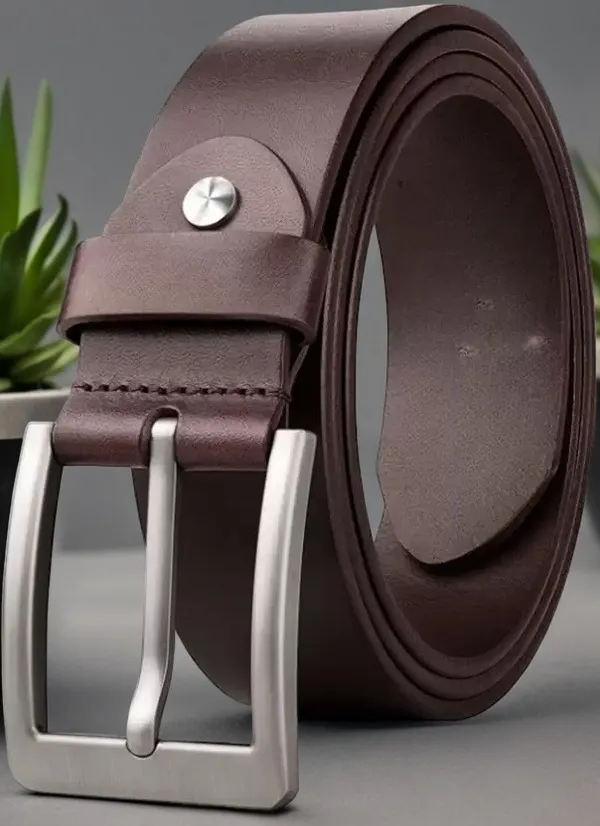 Men's_Casual,_Evening,_Formal,_Party_Brown_Artificial_Leather_Belt