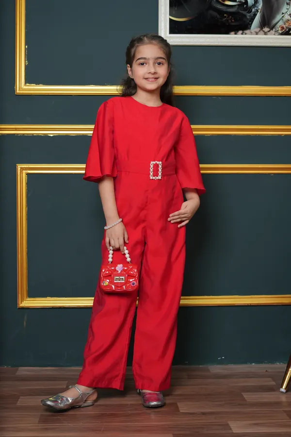 Jelly_Jones_Red_Jumpsuit_with_diamond_&_Paerl_embellished_buckle