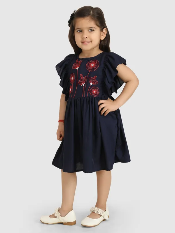 Jelly_Jones_Emblished_with_Torso_embroidery_dress-Navy_Blue