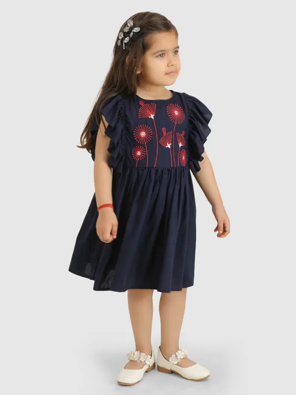 Jelly_Jones_Emblished_with_Torso_embroidery_dress-Navy_Blue