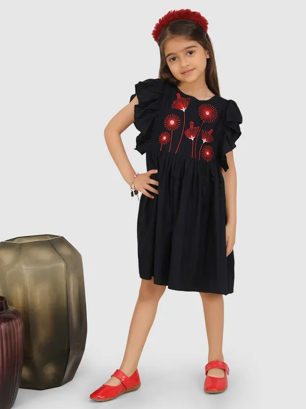 Jelly_Jones_Emblished_with_Torso_embroidery_dress-Navy_Blue