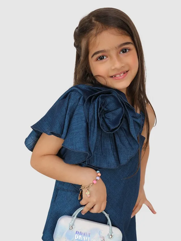 Chic_Blue_Solid_Casual_Top_&_Pant_Set_for_Girls_–_Effortless_Style_&_Comfort