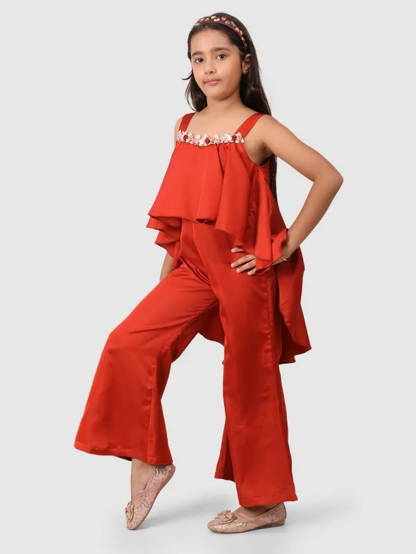Brown_Premium_Quality_Solid_Jumpsuit_for_Girls_–_Chic_&_Comfy_All-in-One_Style