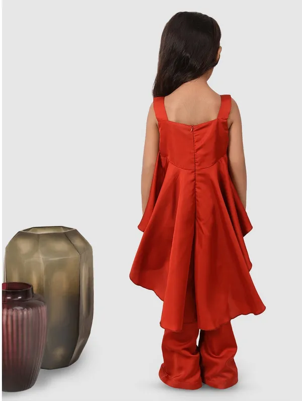 Brown_Premium_Quality_Solid_Jumpsuit_For_Girls