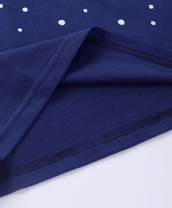 Kids_Premium_Cotton_Full_Sleeves_Typographic_Printed_Tshirt_&_Pyjama_Set_-_Navy_Blue