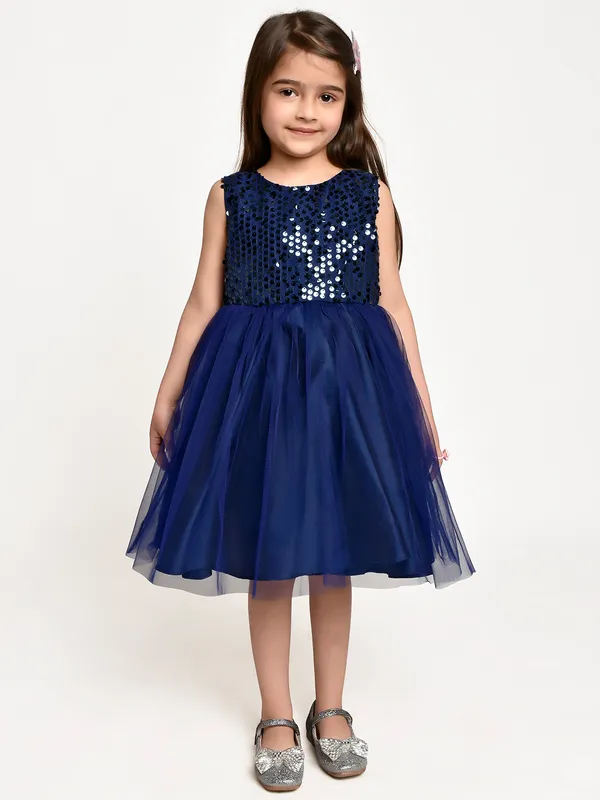 Jelly_Jones_sequance__embelished_Net_Partywear_Dress-_Navy