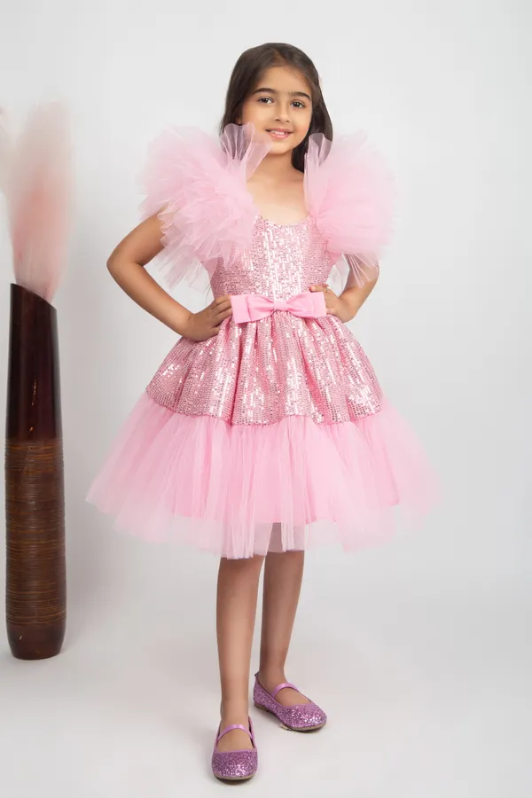 Pink_Premium_Quality_Dress_For_Kids_Girls